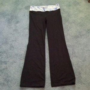 Forever 21 Black Flare Yoga Pants